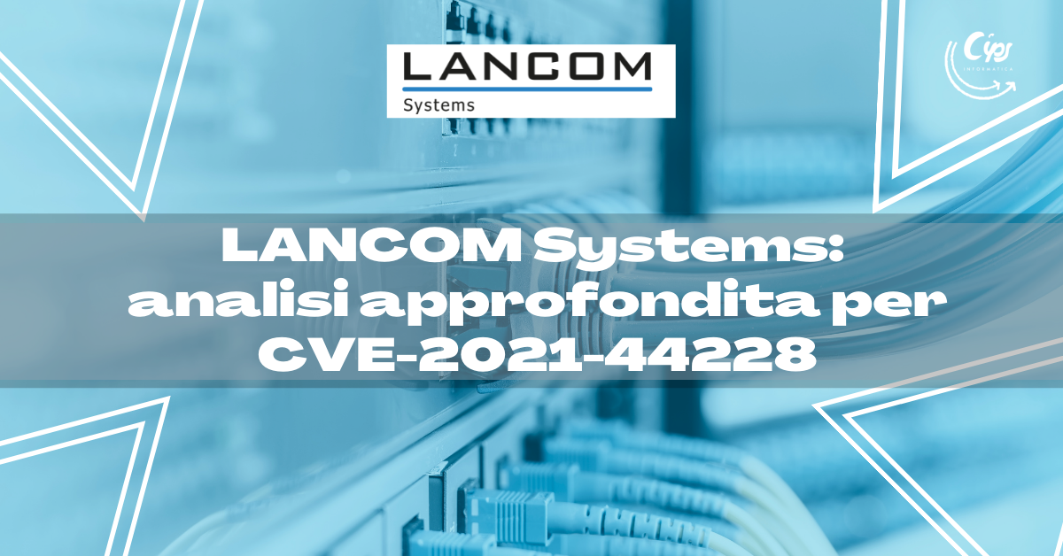 LANCOM Systems: analisi approfondita per CVE-2021-44228