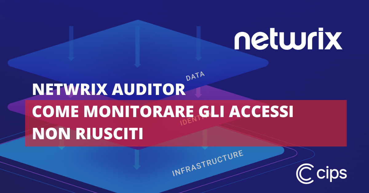 Monitorare gli accessi non riusciti con Netwrix Auditor