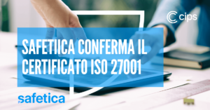 Safetica conferma il certificato ISO 27001