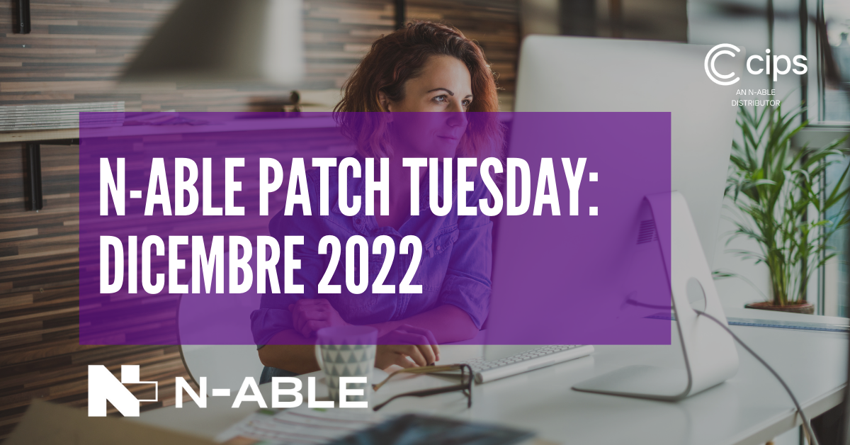 N-able Patch Tuesday: dicembre 2022