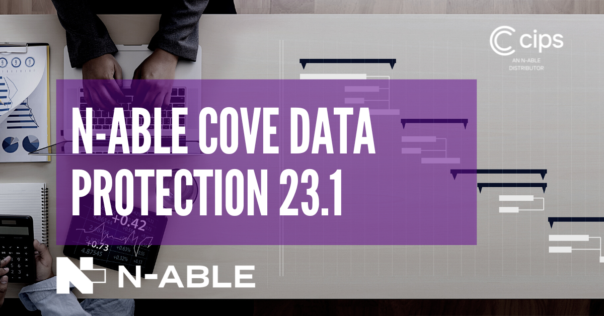 N-able Cove Data Protection 23.1