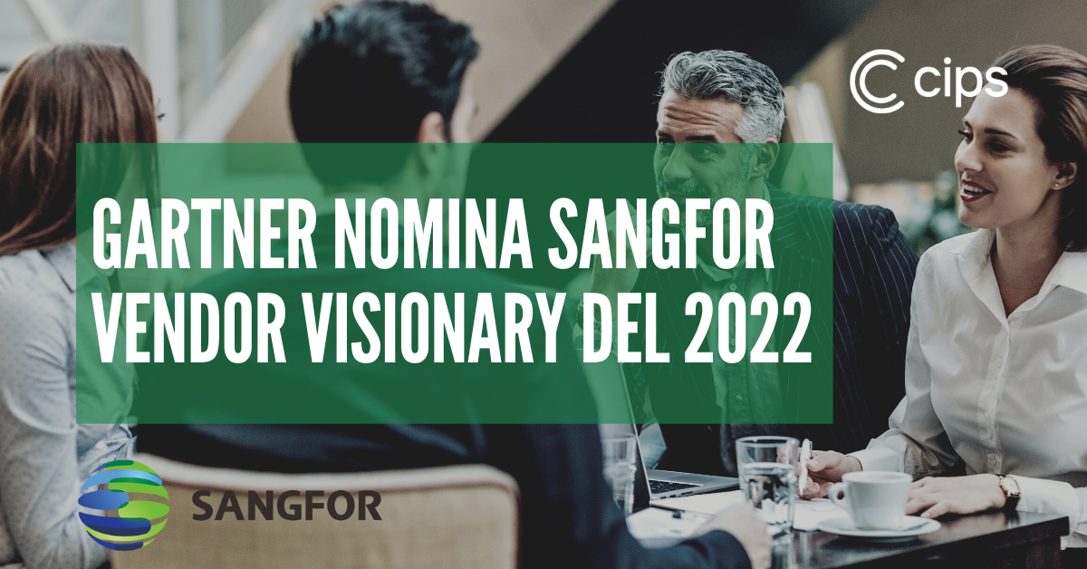 Gartner nomina Sangfor vendor Visionary del 2022