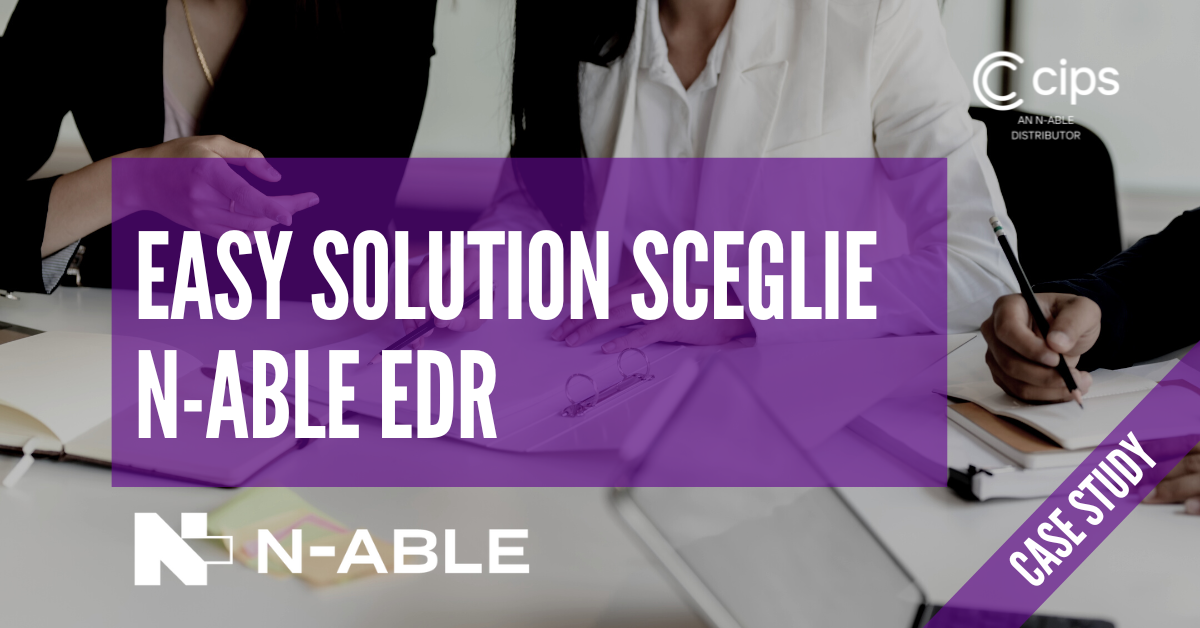 Easy Solution sceglie N-able EDR