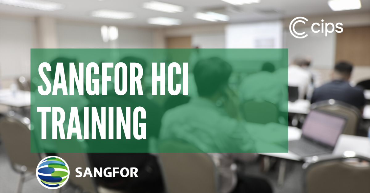 Sangfor HCi training - 2024