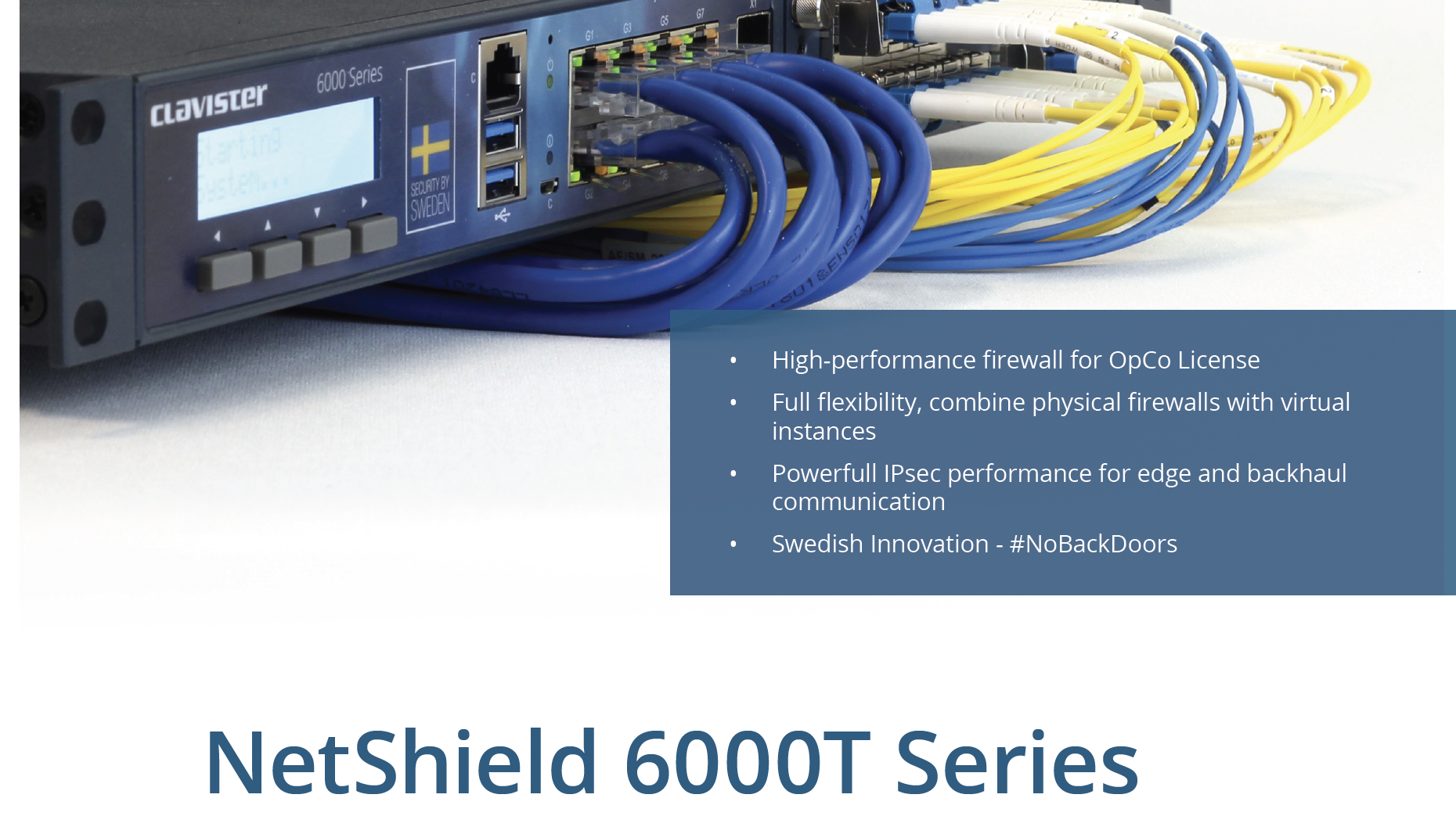 Netshield 6000T series