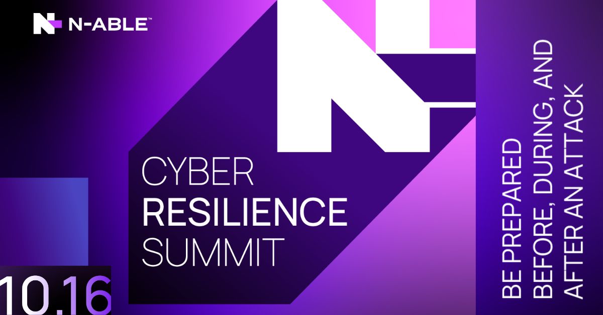 Copertina evento online N-able cyber resilience summit